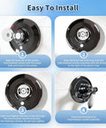 Step-by-step installation guide for Intermediate Handle Assembly With Extra Ring For Rohl Pressure Balance Trim Shower Faucet Repair Part.