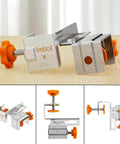Drawer Front Installation Clamps Adjustable Cabinet Mounting Hardware for Home Kitchens Offices and Living Rooms DIY Friendly