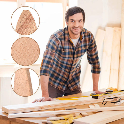 Beechwood Wood Joiner Biscuits Mixed Sizes Zero Ten Twenty Three Hundred Piece Knockout Kit For Tight Furniture Framing And Hella Sturdy Slick Woodworking Joints Pro Grade