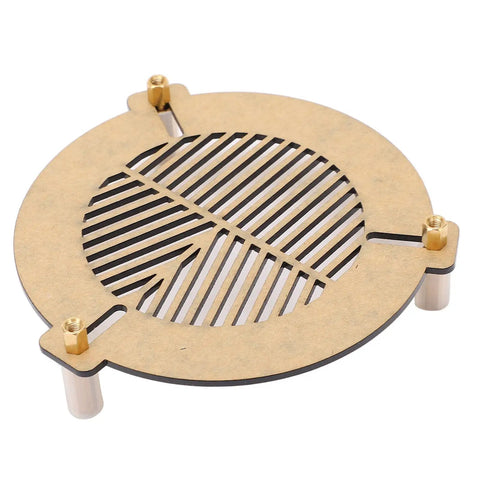 Focusing Mask For Telescopes 60 To 90mm Acrylic Astrophotography Accessory with three silicone-coated metal posts