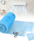 12 X 120 Inch MERV 6 Reusable Air Vent Filter Cut To Size Electrostatic Floor Vent Filter Washable Replacement next to scissors
