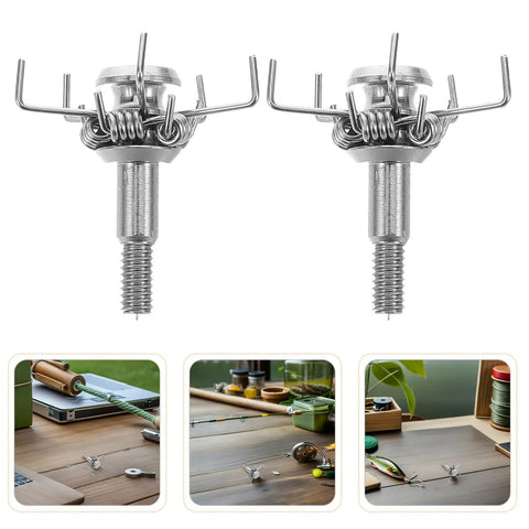 Stainless Steel Archery Arrowheads Set 8 Piece Judo Broadheads for Hunting and Small Game Pro Grade Screw In Tips display