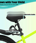 Adjustable seat on 24 Inch Kids Mountain Bike With Front Suspension, 1 Or 7 Speed Gears, Adjustable Seat Height