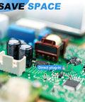 Beefy 6A 1000V Rectifier Diode In R6 Package For Chargers Power Adapters Inverters Motor Drives Industrial Power Supplies And Solar Or UPS Systems With High Current Handling And Reliable Rectification, direct plug-in diode on PCB