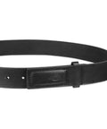 No Metal Visible Mechanic Belt For Men Black Large No Scratch Belt With Hidden Buckle, durable waistband for builders and techs