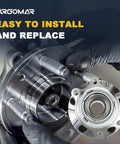 Two Piece Front Wheel Hub And Bearing Assembly Set 513296 Direct Fit For Infiniti JX35 QX50 QX60 Nissan Altima Maxima Murano