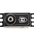 Beefy 12.5 Kg High Torque RC Micro Servo with brushless motor and metal gears, top view, for SCX24 TRX4M, 1:10 and 1:8 crawlers.
