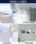 Built Tough One Eighth Inch Wire Rope Kit 236 Ft Stainless Steel Aircraft Cable with M5 Turnbuckles for shade sails, curtains
