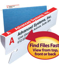 Viewables Color Labeling System Refill Pack Dope White Labels For File And Hanging Folders With Permanent Adhesive