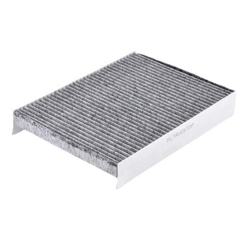 Volvo 4 Pack Cabin Air Filter With Activated Carbon For VN And VNL Series Trucks, textured filter material, side view