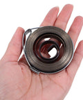 Two Pack Heavy Duty Drill Press Coil Springs Replacement Part Wear Resistant Spring Steel For High Precision And Strong Rebound Built To Last For Drill Press Machines, coiled spring in hand