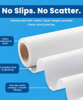 Close-up of Transfer Film Roll For All Fabrics 13 Inch Wide By 328 Feet A3 Plus Premium PET Film with anti-static finish