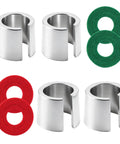 4 Pack Battery Terminal Shims Kit For Cars And SUVs With Positive And Negative Post Washers Restores Tight Metal Contact Ends Draggy Starts And Loose Posts No Nonsense Upgrade For Smoother Electrical Performance