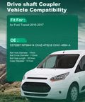 Ford Transit Driveshaft Coupler Flex Joint Replacement Drop In Drive Shaft Coupling For 2015 2017 Vans compatibility chart