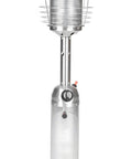 Portable Patio Tabletop Propane Heater 10000 BTU with Auto Shutoff Valve CSA Approved Stainless Steel Outdoor Heating