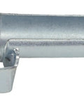 No Sweat Heavy Duty Galvanized Cable Puller Sheave Offering Slick Roll Action For Zero Friction 3 Inch Conduit Feeding Of Power And Communication Cables, side view of galvanized steel roller.