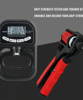 Grip Strength Tester And Training Kit With Electronic Hand Dynamometer Up To 400 Lbs 180 Kg Adjustable Resistance