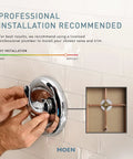 Person installing Idora Single Handle Posi Temp Tub And Shower Faucet With Valve Included Chrome Finish Pressure Balancing System