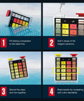 Keep Your Backyard Pool And Spa Water Crisp With This Solid Two Way Test Kit Checking Free Chlorine And Ph Levels For Up To One Hundred Totally Hassle Free Home Checks demonstrating testing steps.