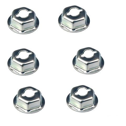Solid Galvanized Pal Nuts For Gm Chevrolet Emblem And Trim Hardware With Three Eighths Inch Hex Flange A Thirty Piece Drop In Badge Clip Quick Swap Set That Keeps Your Ride Locked Tight Without Hassle