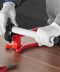 Portable Aluminum Pipe Vise for Onsite Plumbing Jobs clamping pipe, ultra lightweight tool 2.6 lb, capacity 1/8 to 1-1/2 inch