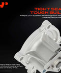 Engine Water Pump Replacement For 6.7L V8 Diesel Ford F250 F350 F450 Super Duty close-up view showing aluminum housing and mounting points.