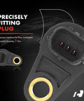 Two Pack Camshaft Position Sensor For Toyota And Lexus Vehicles Fits CT200h ES300h NX300h Scion iM iQ tC xD And More Easy Plug And Play Replacement OE Quality Durable Sensor For Reliable Engine Timing. 3-pin black sensor