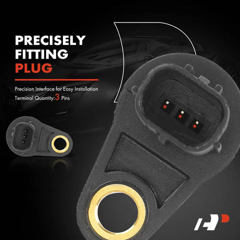 Two Pack Camshaft Position Sensor For Toyota And Lexus Vehicles Fits CT200h ES300h NX300h Scion iM iQ tC xD And More Easy Plug And Play Replacement OE Quality Durable Sensor For Reliable Engine Timing. 3-pin black sensor