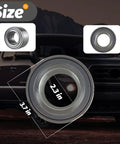 Front Axle Hub Bearing For Toyota 4Runner Sequoia Tacoma Tundra 1995-2007 Left Or Right, Wheel Bearing Assembly Compatible With 9036954002 9008036071