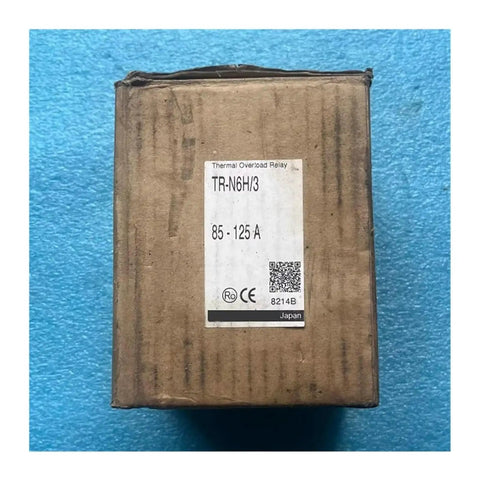 N6H 3 Thermal Overload Relay 85 To 125 Amp Adjustable Current For Industrial Panels Heavy Duty Design With Thermal Trip Protects Equipment And Wiring In Demanding Environments Easy Mounting And Long Life boxed relay label