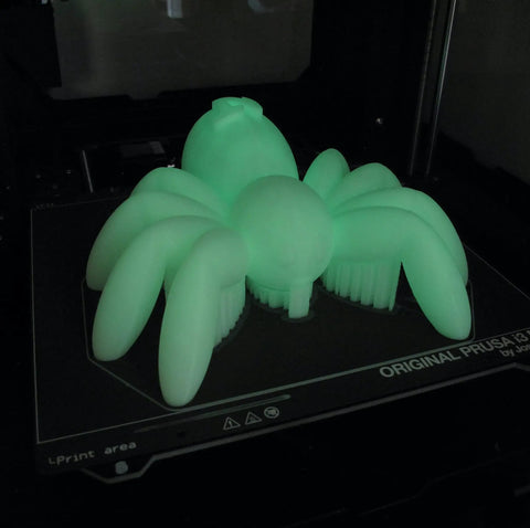 Glow In The Dark PLA 3D Printing Filament With Fire Neon Green Hues For Festival Nights And Backyard Hangouts Features A Dope Charge Formula That Absorbs Sunlight Then Totally Lights Up Your Late Night Creations After Dark