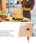 Built Tough Aluminum Router Table Insert Plate With Stainless Steel Lift Base No Bull Setup Killer Accuracy For Small Trimmers positioned on a workshop table.
