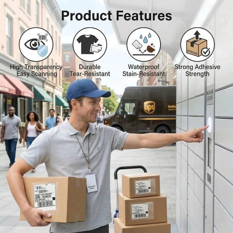 Clear Adhesive Top Loading Packing List Envelopes 7.5 By 5.5 Inches Bulk 200 Pack For Shipping Labels, Invoices, Packing Slips And Return Address Labels For Busy Shippers On The Go
