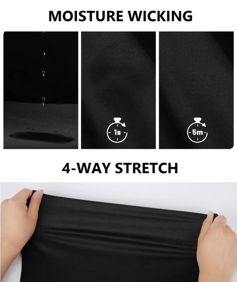 Fabric detail showing moisture wicking and 4-way stretch of Mens Golf Polo Shirt Short Sleeve Moisture Wicking Performance Print