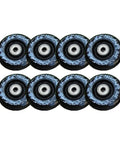 8 Pack Inline Skate Wheels Replacement With Bearings For Indoor And Outdoor Use 72Mm 76Mm 80Mm 85A Hardness Low Noise Smooth Ride Street Ready Park Skating