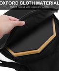 Inside view of Road Warrior Portable Drum Bag Built Tough With Heavy Duty Oxford Fabric for snare drums showing durable material.