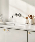 Champagne Bronze Cabinet Knobs Built From Tough Zinc For Kitchen Revamp Projects Ten Piece Set on a modern kitchen cabinet.