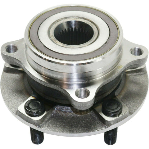 Close-up of 2 Piece Wheel Hub And Bearing Assembly Front Left And Front Right For Mitsubishi Lancer 2008 2015 Replacement Kit Easy Install