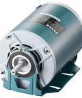 Half Horsepower Furnace Blower Motor With Belt Drive, 1720 RPM, 115 V, showing metal construction and shaft detail