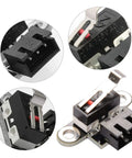 Close-up of Six Pack 3D Printer Limit Switch Kit with 1 Meter 3 Pin Cable Micro Endstop Switches for RAMPS 1.4 and other printer boards
