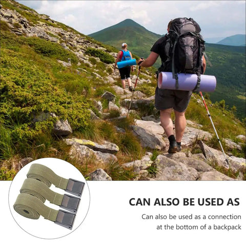 3 Pack Cargo Lashing Straps Military Green Adjustable Tie Down Straps With Quick Release Buckles For Luggage Camping And Gear