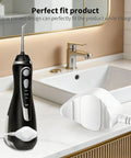 Replacement Charger For Cordless Water Flosser WP 560 562 563 567 569 With 6V 1A Power Adapter And 4.9 Ft Cable in bathroom