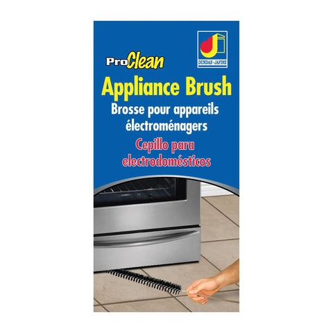 Appliance Cleaning Brush For Cleaning Under And In Between And Around Appliances Cleans Dryer Lint Traps And Refrigerator Coils With A Tapered Cavity Design For Easy Deep Cleaning And Home Maintenance Pack Of 1, angled under oven