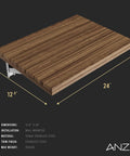 Space Saving Foldable Teak Shower Bench With Wall Mount Built To Last Heavy Duty Teak Wood Seat for small spaces.