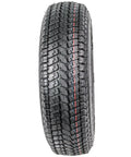 Front view of a 2-Pack Aluminum Trailer Tire And Wheel Assembly For 13 Inch ST175/80D13 175/80D13, 5 Lug On 4.5 Inch Pattern