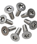 8Pcs Screw Rotor Brake Disc Retaining Screws M6x16 Set Stainless Steel Front And Rear Replacement For Audi Volkswagen Porsche 2009 2024