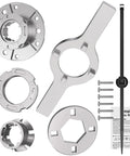 Washing Machine Hub Kit For Top Loaders With TB123A Spanner Wrench Fit For Whirlpool Maytag And Kenmore OEM Style Hub Replacement No Fuss Easy Install And Precise Fit, hub parts and screws