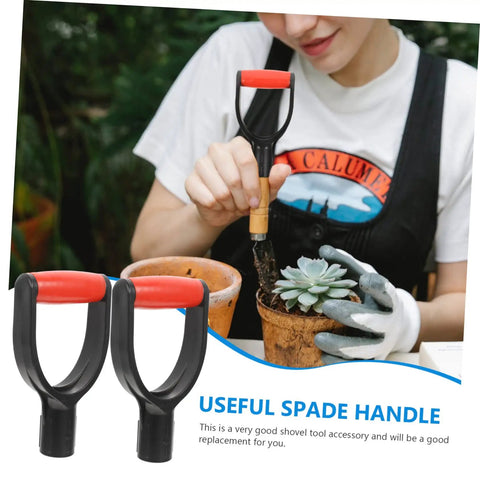 D-Handle Shovel Replacement Part With Lightweight Comfortable Grip For Easy Digging And Rugged Daily Use Durable Link Handle
