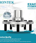 Front Wheel Hub Replacement For Toyota RAV4 1996 To 2000 Without ABS 5 Lug Front Left Or Right Hub Bearing Assembly 43502 42010