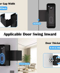 No Drill Doorbell Mount For Blink Video Doorbell Second Generation Adjustable Angle From Zero To Forty Five Degrees Anti Theft Bracket